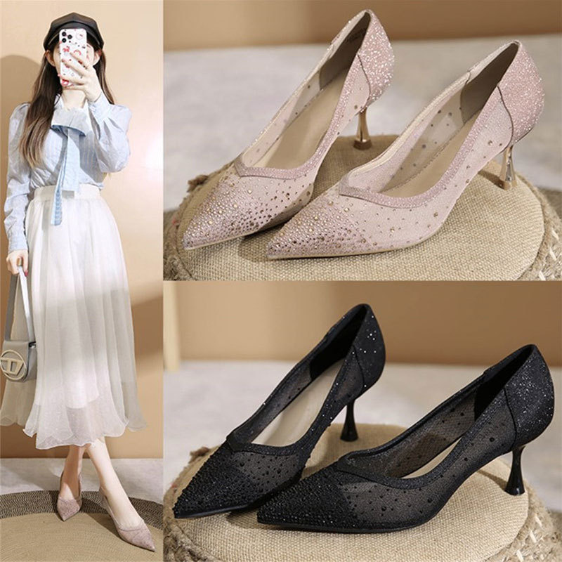 Slip-On Yüksek Topuklu Sandale - Women'S Work Fashion incelemesi ve fiyatı