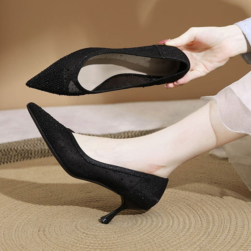 Slip-On Yüksek Topuklu Sandale - Women'S Work Fashion incelemesi ve fiyatı