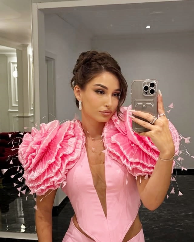 Pembe İki Parçalı Abiye Elbise - Women Formal Wear Online incelemesi ve fiyatı