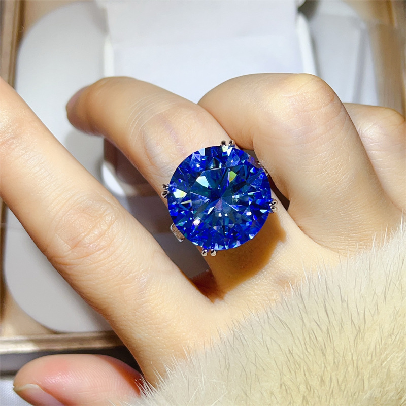 925 Ayar Gümüş 20 Karat Mavi M - Large Women'S Formal Wear incelemesi ve fiyatı